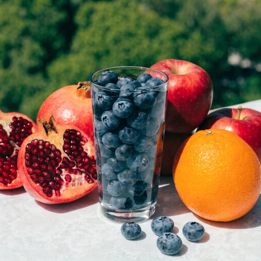 Close-up of Asterovex capsules showing natural plant-based ingredients