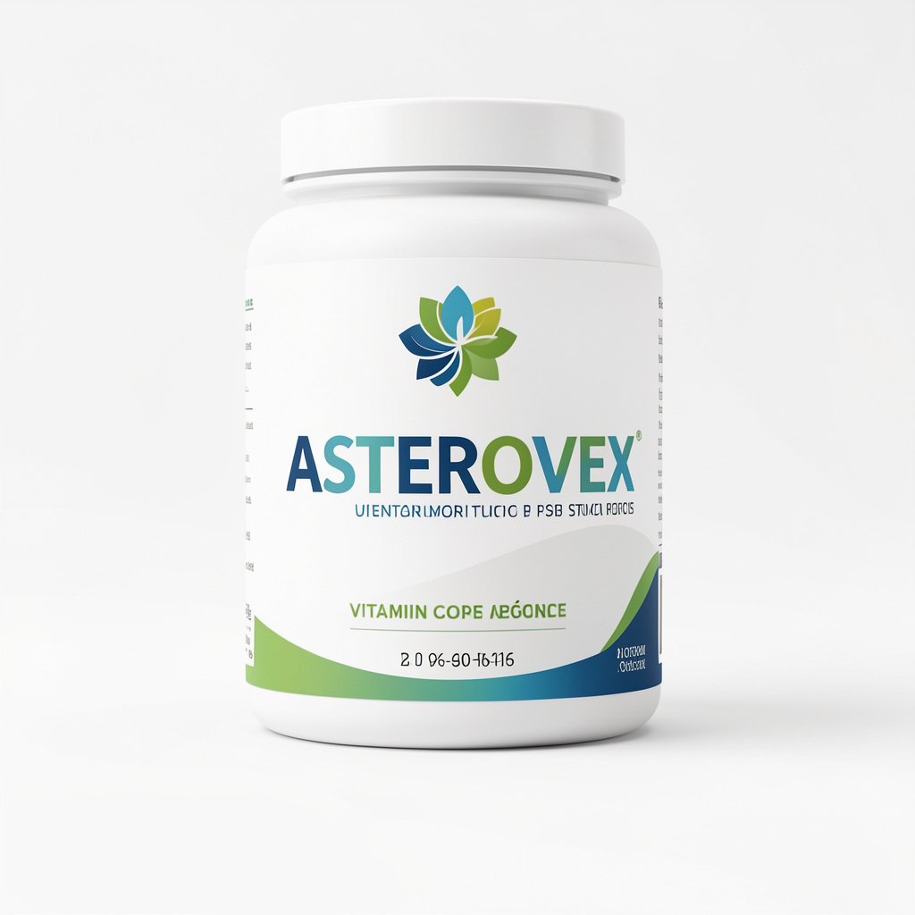Asterovex natural daily complex bottle — 60 capsules